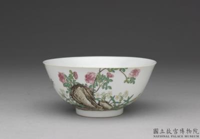 图片[2]-Bowl with flowers and bamboo in falangcai painted enamels, Qing dynasty, Yongzheng reign 1723-1735-China Archive